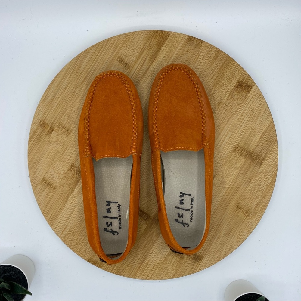 French Sole FS/NY || Carrot Moccasins; Size 5 1/2 - Picture 7 of 17